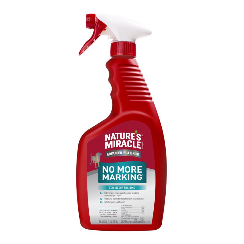 NATURE'S MIRACLE - Nature's Miracle No More Marking Dog Liquid Housebreak Training Spray 24 oz