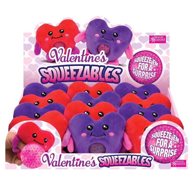 SHAWSHANK LEDZ - Shawshank LEDz Valentines Squeezable Sponge Assorted 1 pc - Case of 12