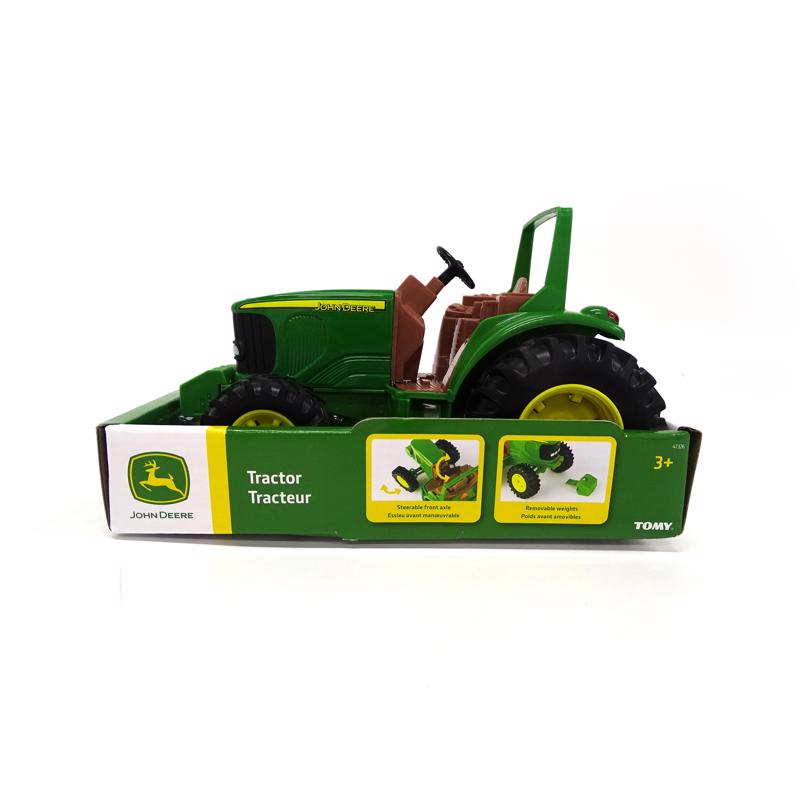 TOMY - TOMY John Deere Tractor Toy Plastic Green - Case of 4