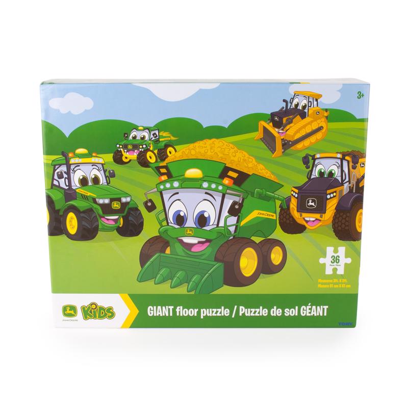 TOMY - TOMY John Deere Giant Floor Puzzle Multicolored 36 pc - Case of 6