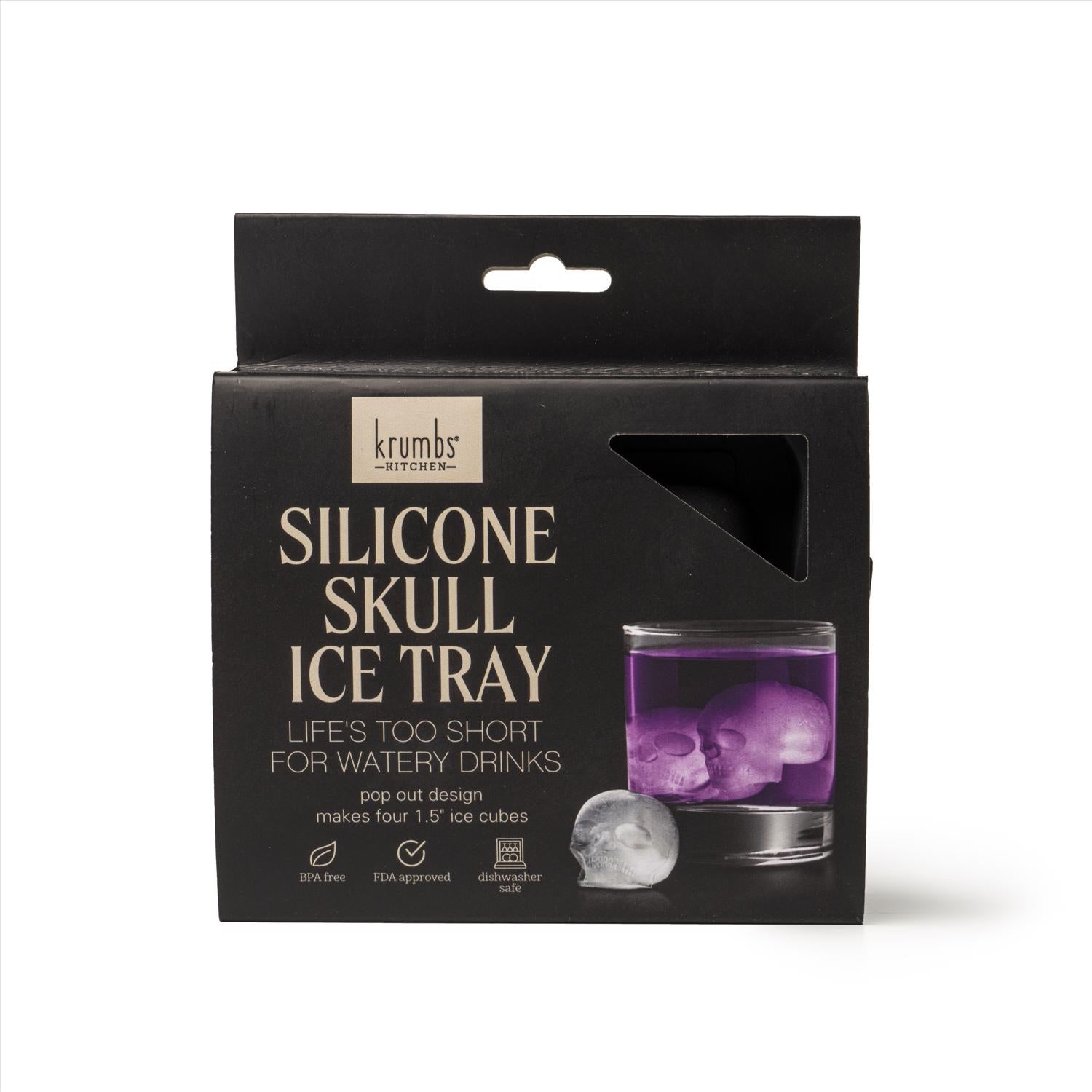 Krumbs Kitchen Black Silicone Ice Tray - Case of 12