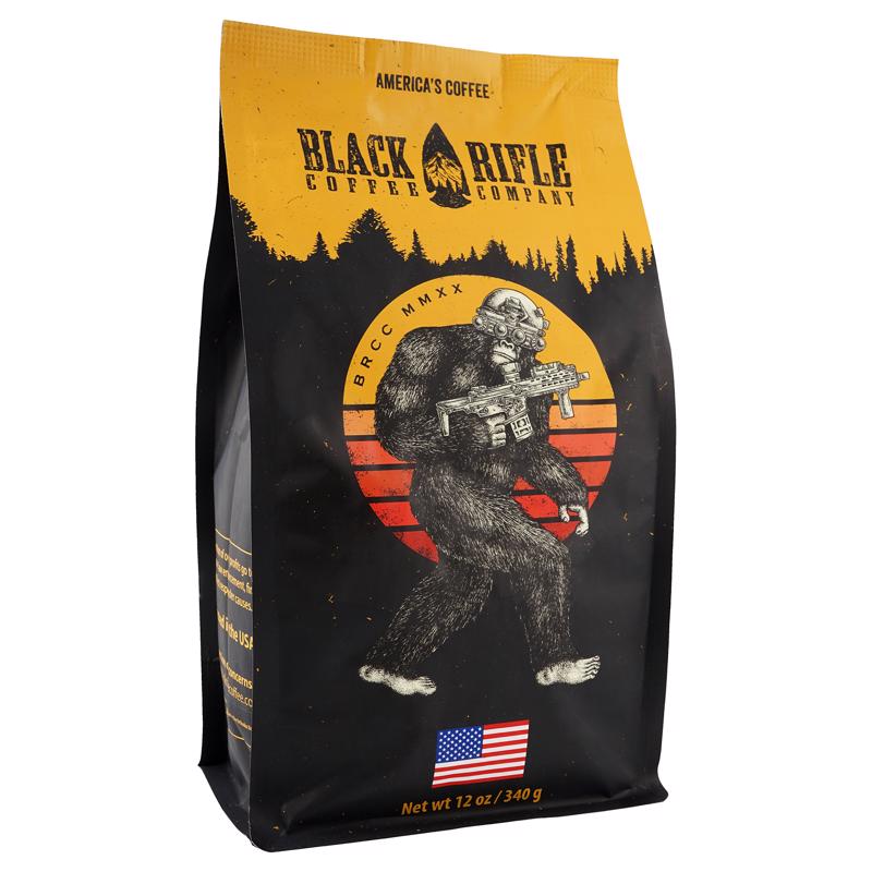 BLACK RIFLE COFFEE COMPANY - Black Rifle Coffee Tactisquatch Dark Ground Coffee 1 pk - Case of 6