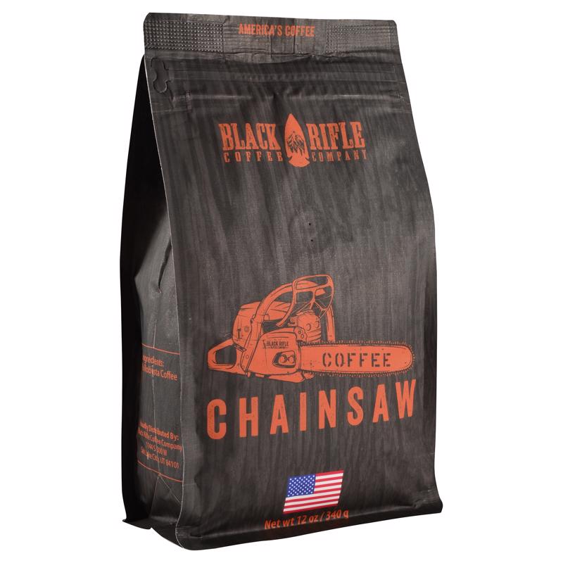 BLACK RIFLE COFFEE COMPANY - Black Rifle Coffee Chainsaw Medium Dark Ground Coffee 1 pk - Case of 6