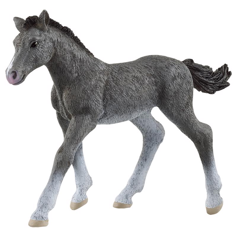 SCHLEICH - Schleich Trakehner Foal Figurine Gray 1 pc - Case of 5