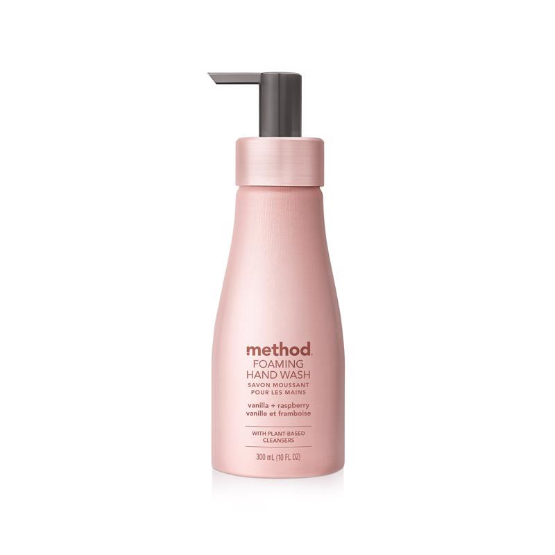 METHOD - Method Vanilla & Raspberry Scent Foam Hand Soap 10 oz - Case of 3