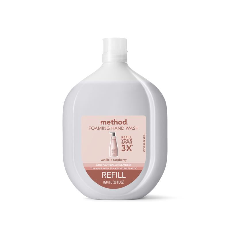 METHOD - Method Vanilla & Raspberry Scent Foam Hand Wash 28 oz