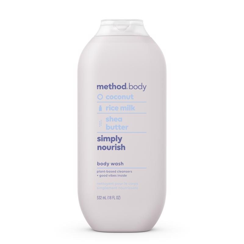 METHOD - Method Simply Nourish Scent Body Wash 18 oz 1 pk - Case of 6