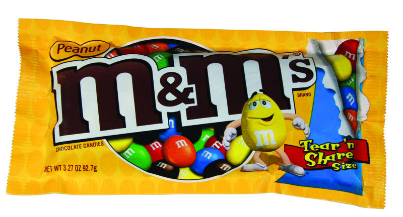 M&M'S - M&M's Peanut Chocolate Candies 3.27 oz - Case of 24