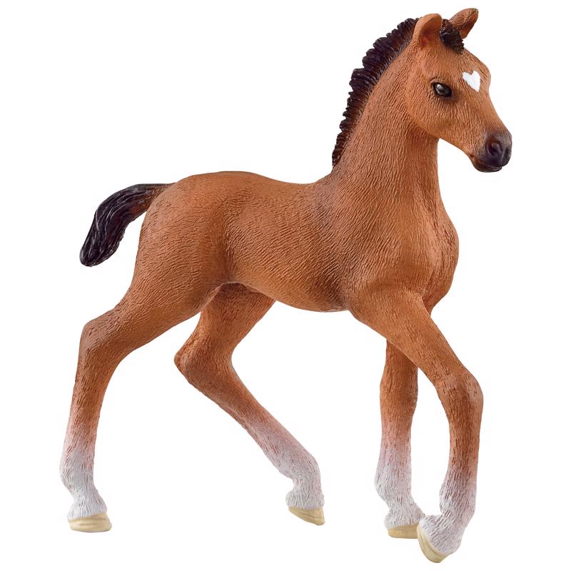 SCHLEICH - Schleich Oldenburg Foal Horse Figurine Brown - Case of 5