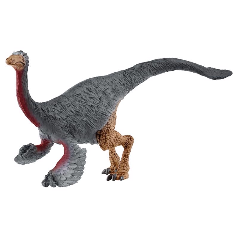SCHLEICH - Schleich Gallimimus Dinosaur Figurine Brown/Gray