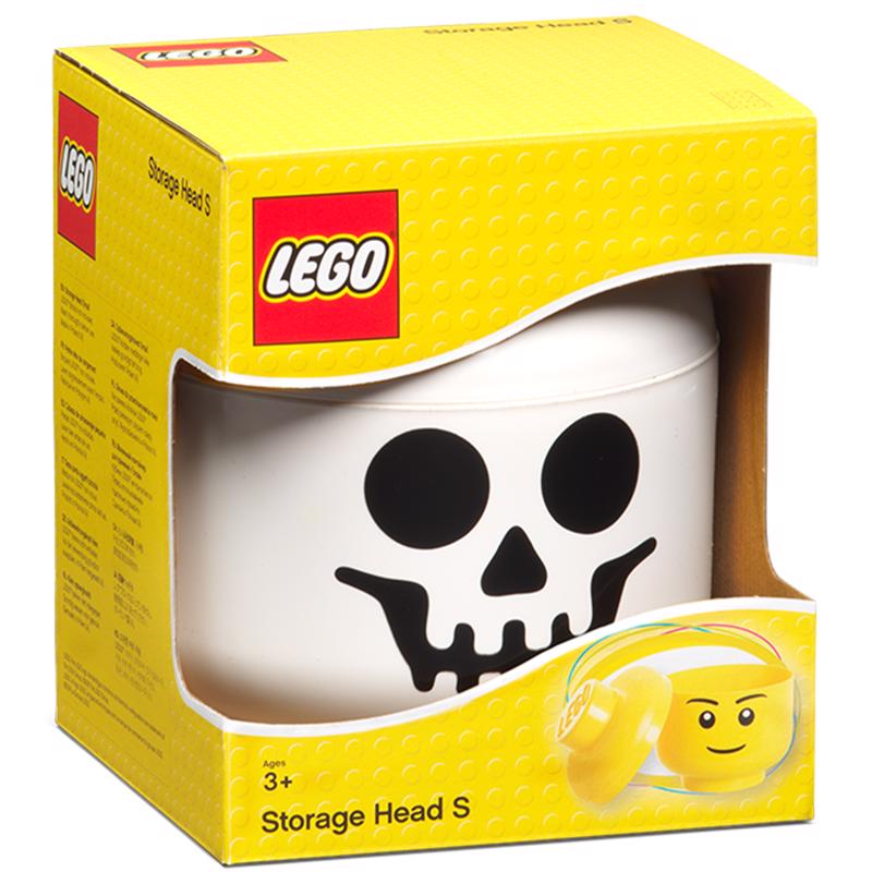 LEGO - LEGO Skeleton Storage Head ABS/Polypropylene White 1 pc [40311728]