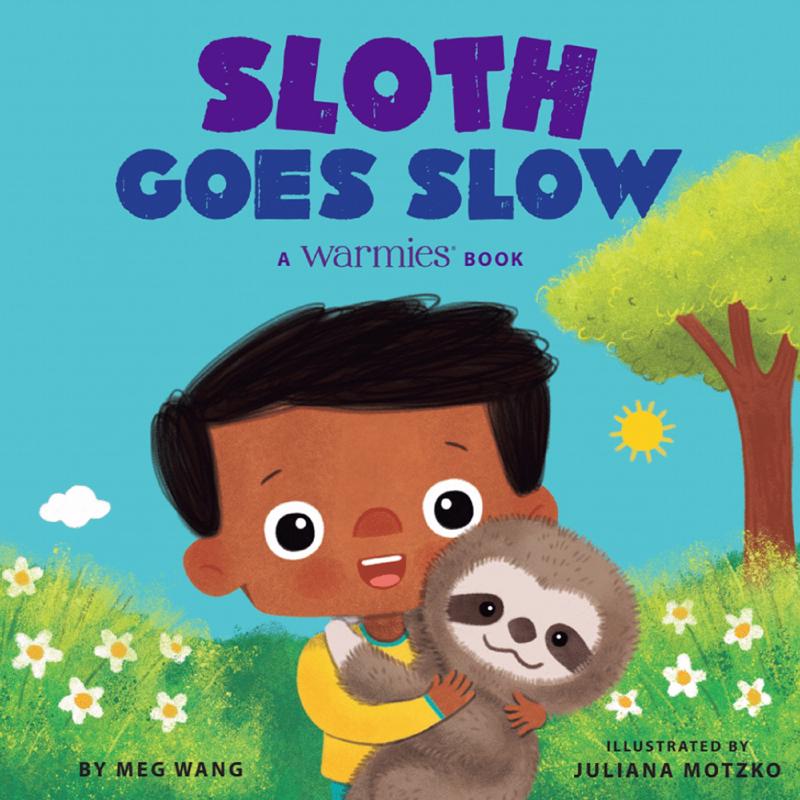 WARMIES - Warmies Sloth Goes Slow Storybook