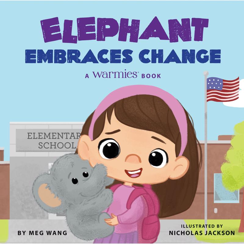 WARMIES - Warmies Elephant Embraces Change Storybook