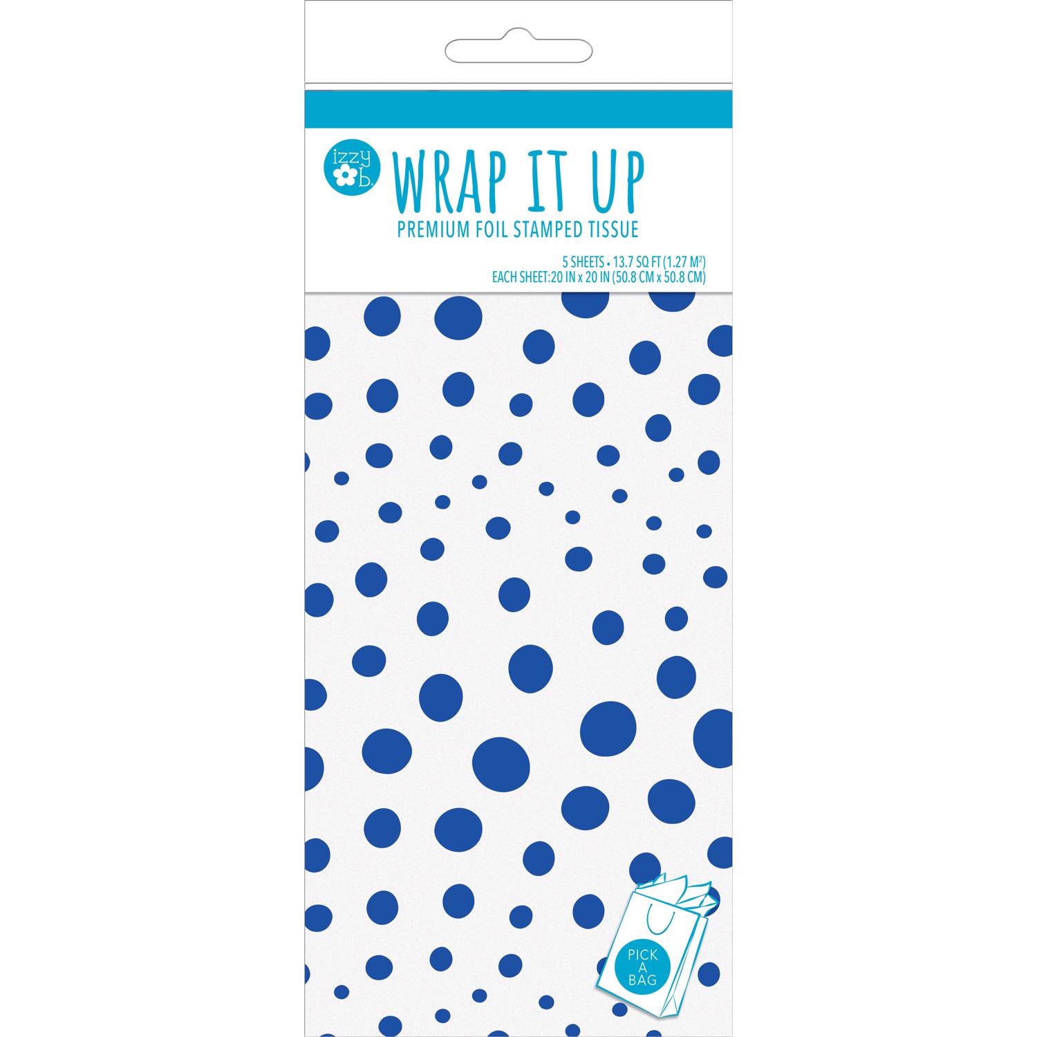 Paper Images Blue Fuchsia Tissue Paper - Case of 6
