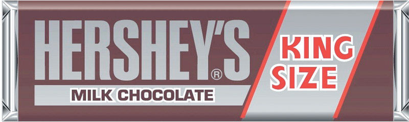 HERSHEY'S - Hershey's Milk Chocolate Candy 2.6 oz - Case of 18