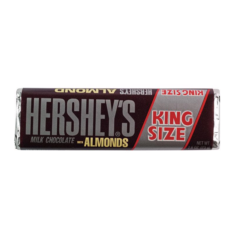HERSHEY'S - Hershey's Milk Chocolate with Almonds Candy 2.6 oz - Case of 18