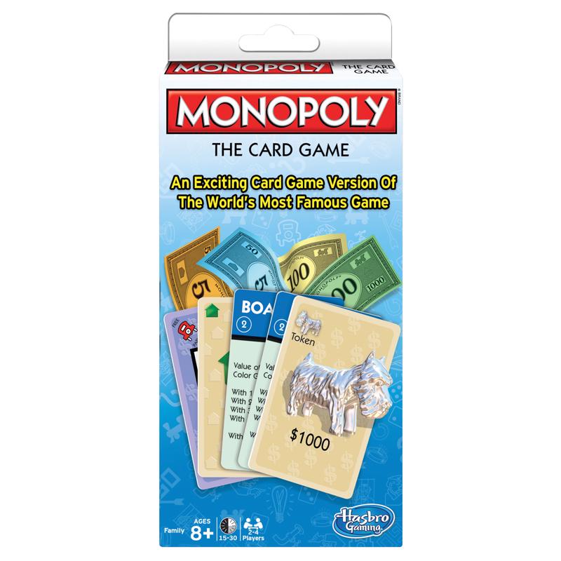 WINNING MOVES - Winning Moves Hasbro Monopoly The Card Game