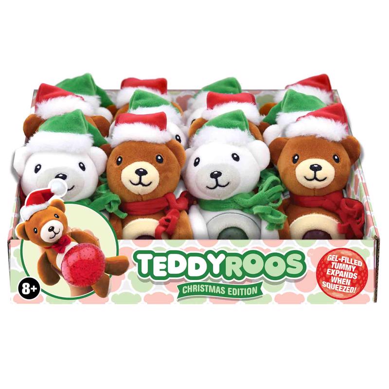 SHAWSHANK LEDZ - Shawshank LEDz Teddyroos Christmas  Teddy 1 pk - Case of 12