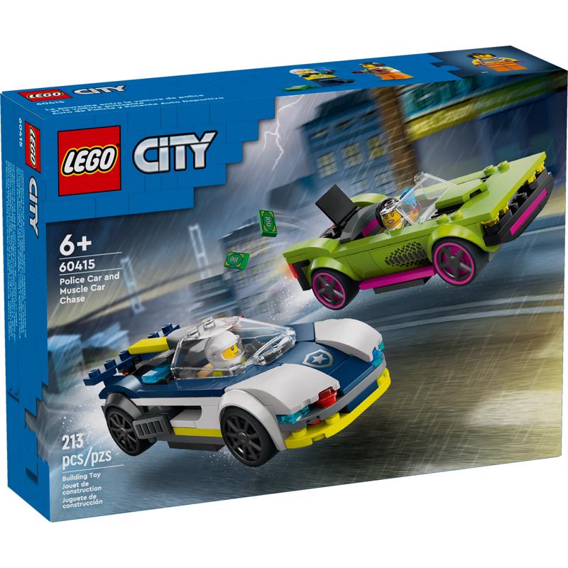 LEGO - LEGO City Police Car & Muscle Car Chase Multicolor