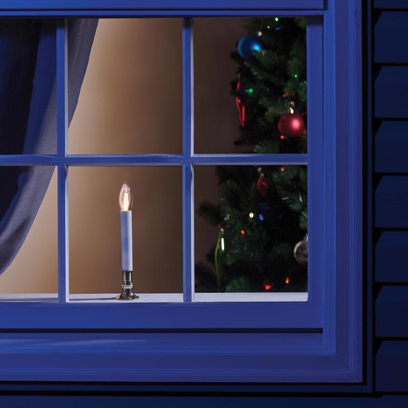 CELEBRATIONS - Celebrations LED Warm White Sensor Candle 9 in.