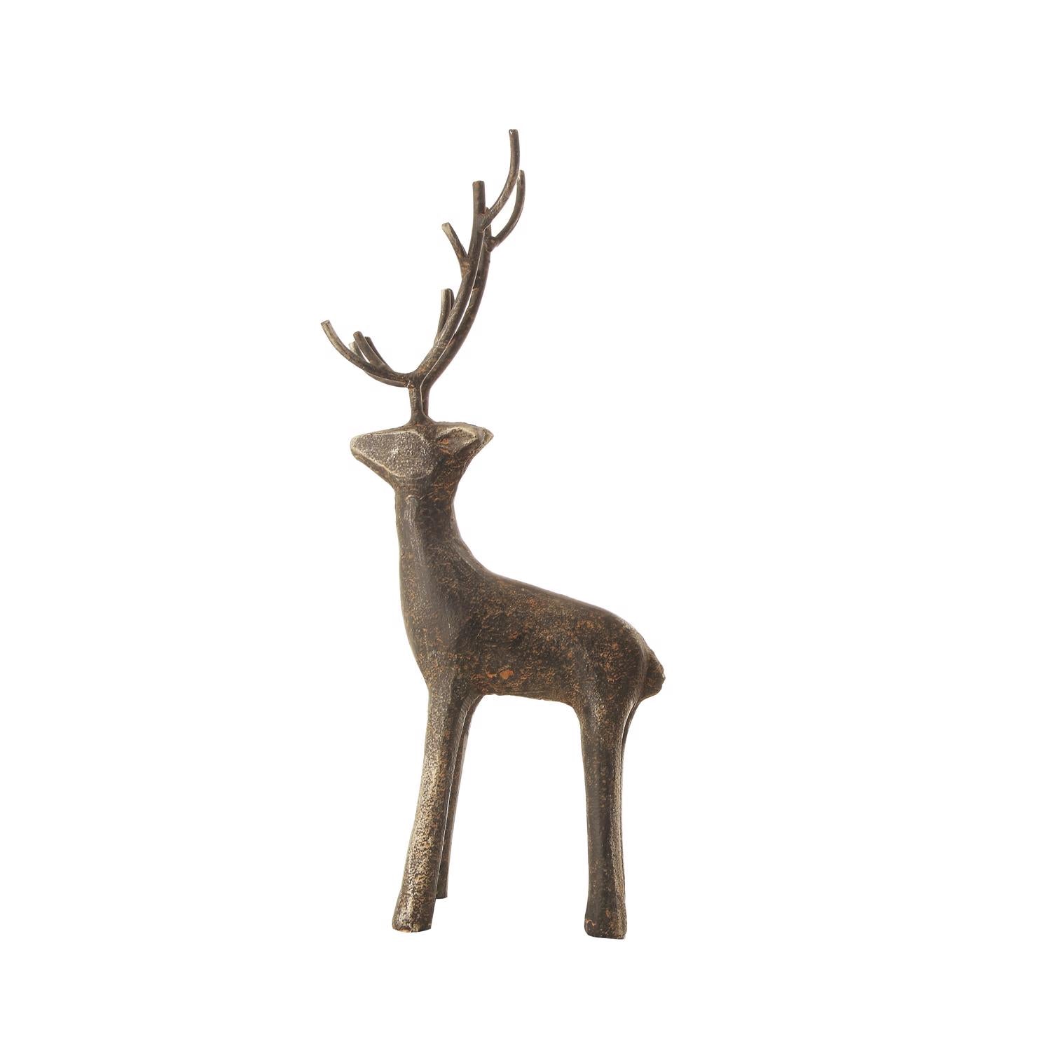 Creative Co-Op Standing Reindeer Figurine 12 in. - Case of 3