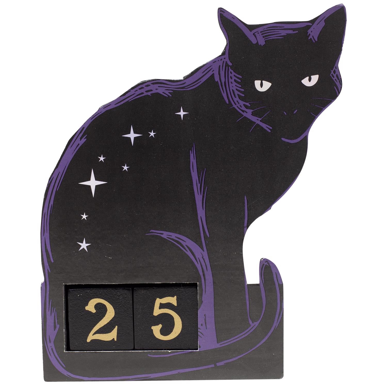 Dyno 9 in. Cat Calender Halloween Decor - Case of 6