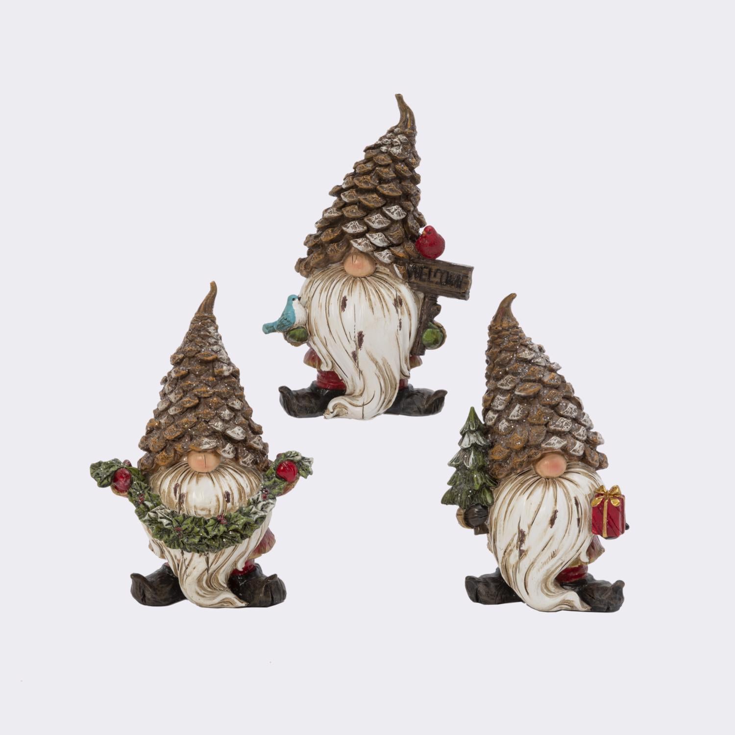 Gerson Multicolored Gnome Figurine 6 in. - Case of 6