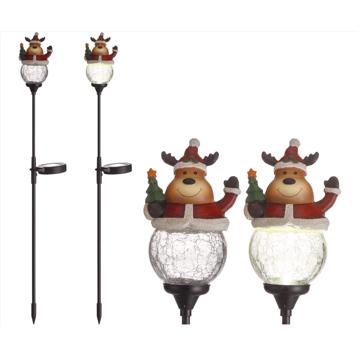 Celebrations LED Clear Moose 30 in. Pathway Decor - Case of 12