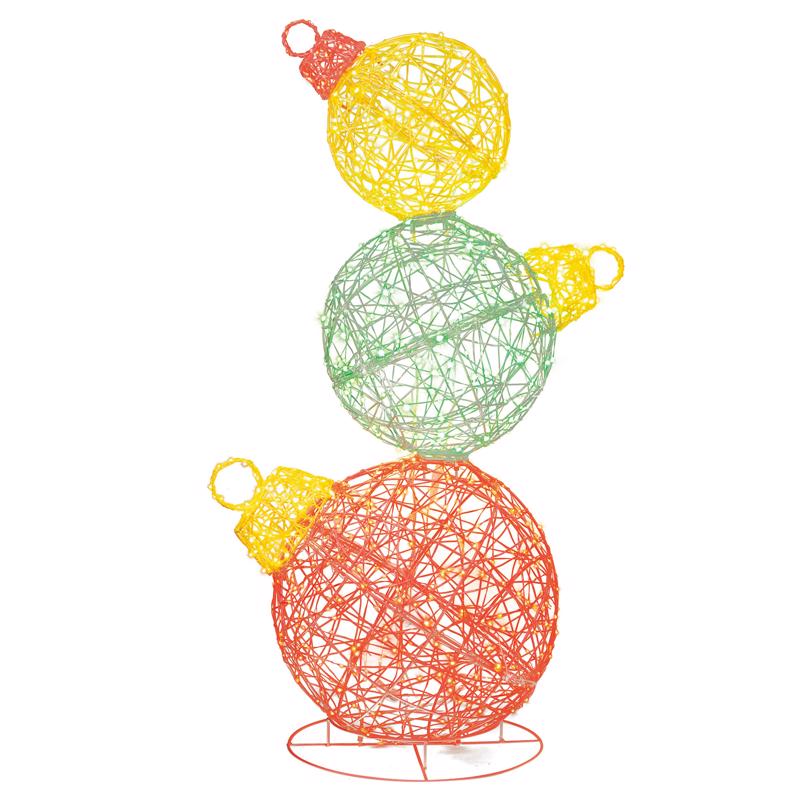 SIENNA - Sienna LED Multi Ornaments 39 in. Yard Decor