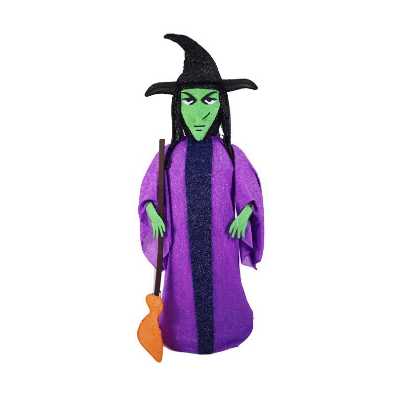 CELEBRATIONS - Celebrations Prelit 60" Collapsible Witch Yard Decor