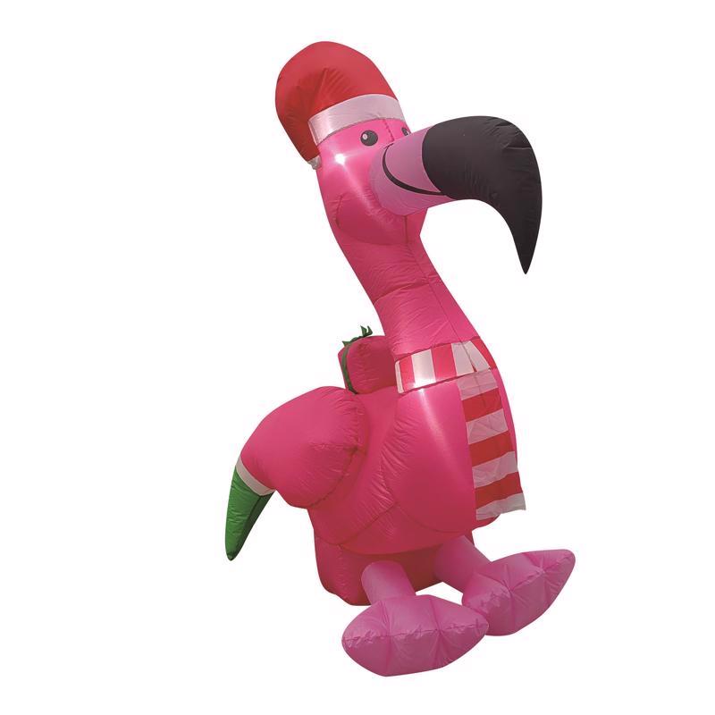 CELEBRATIONS - Celebrations Holiday Flamingo 5 ft. Inflatable