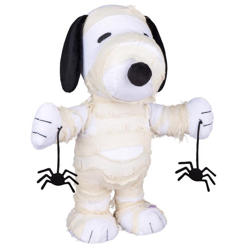 GEMMY - Gemmy Animated Musical Plush Halloween Snoopy in Mummy Costume Halloween Decor