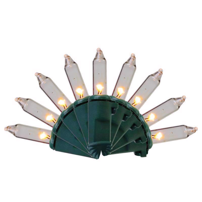 CELEBRATIONS - Celebrations Classic LED T5 Warm White 100 ct String Christmas Lights 24.75 ft. - Case of 12 [RT5100WWA]