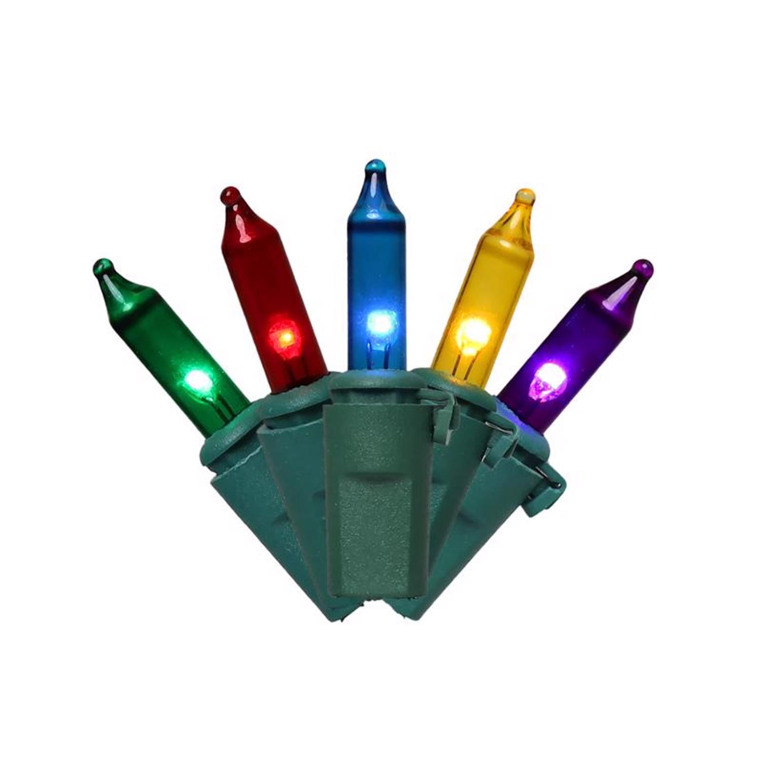 Celebrations Classic LED T5 Multicolored 300 ct String Christmas Lights 74.5 ft. - Case of 12