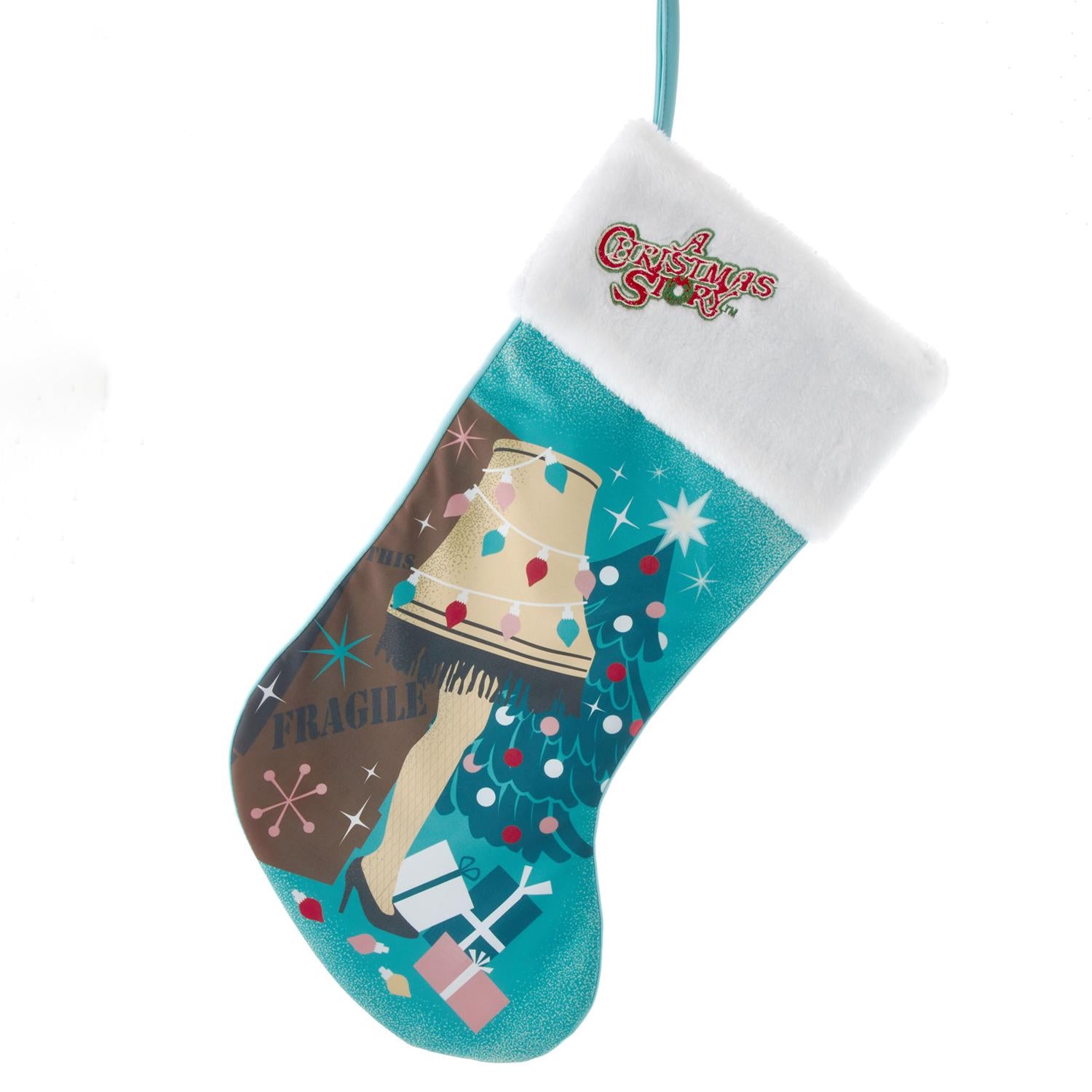 Kurt S. Adler Christmas Story Leg Lamp Christmas Stocking - Case of 12