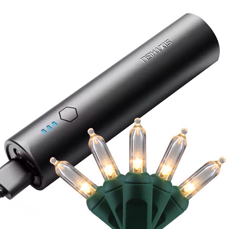 CELEBRATIONS - Celebrations Platinum LED T5 Clear/Warm White 50 ct String Smart-Enabled Christmas Lights 16.6 ft.