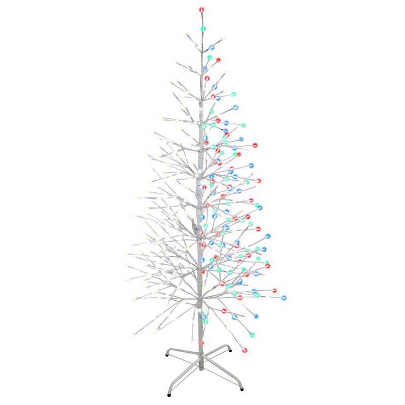 CELEBRATIONS - Celebrations LED Multi Birch 5.5 ft. Yard Decor