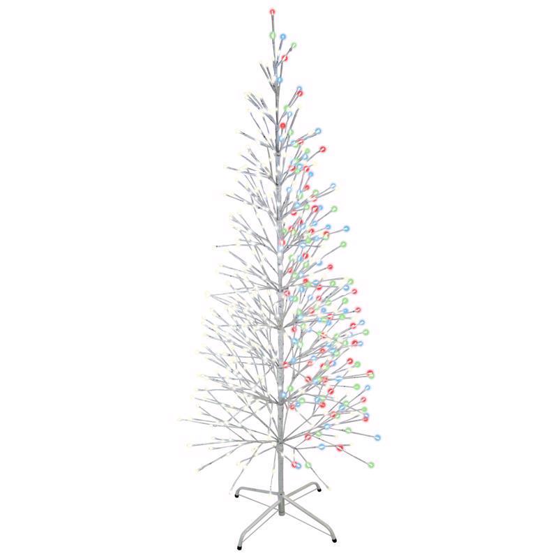 CELEBRATIONS - Celebrations LED Multi Birch 6.5 ft. Yard Decor