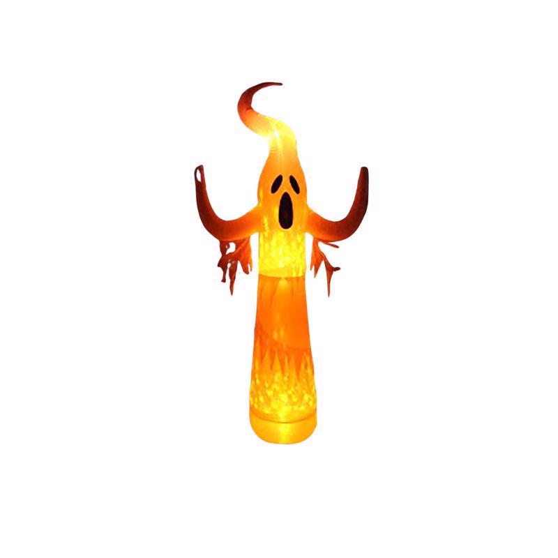 A HOLIDAY COMPANY - A Holiday Company 12 ft. Prelit Giant Glowing Ghost Inflatable