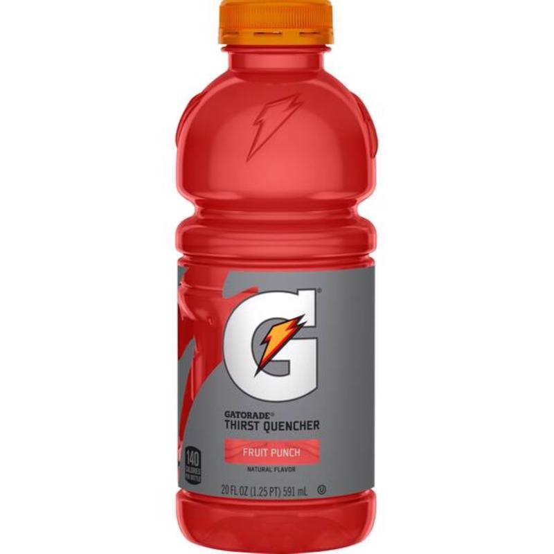 GATORADE - Gatorade Fruit Punch Beverage 20 fl. oz. 1 pk - Case of 24