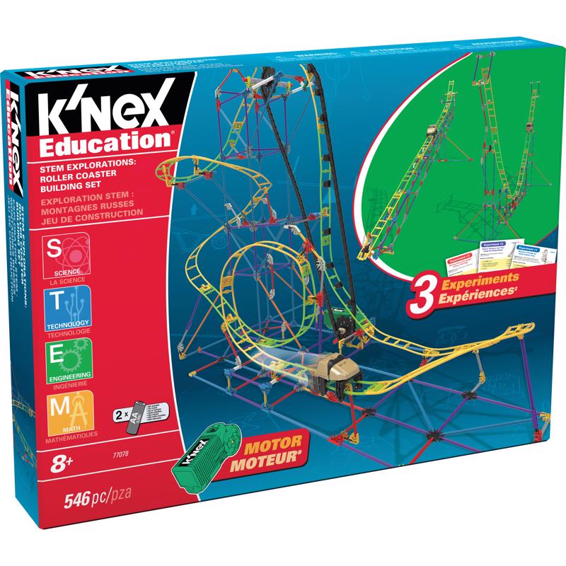 K'NEX - K'Nex Roller Coaster Building Set Toy 546 pc