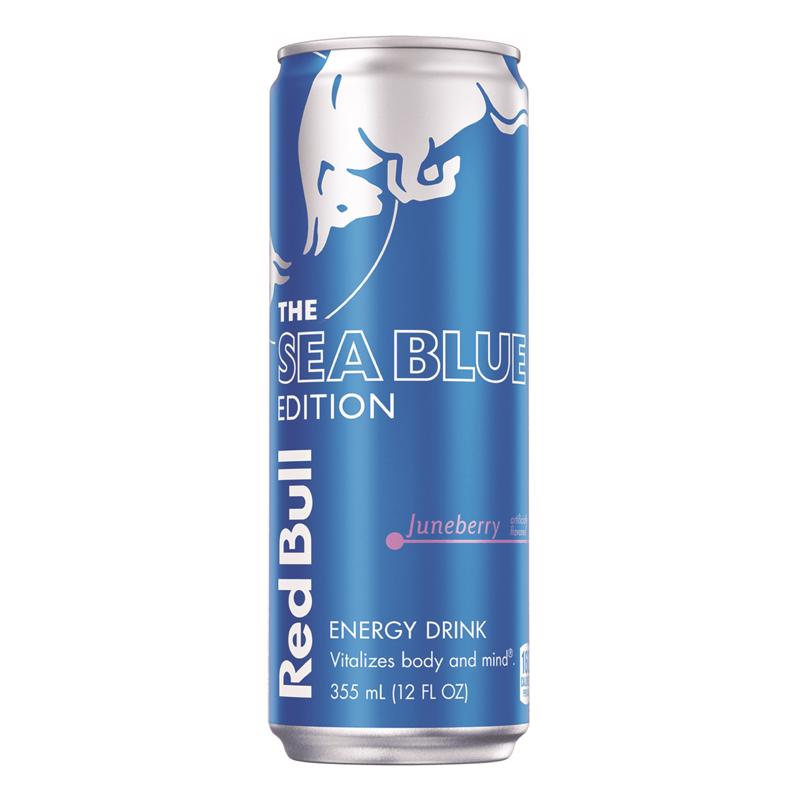 RED BULL - Red Bull Sea Blue Edition Berry Energy Drink 12 oz - Case of 24