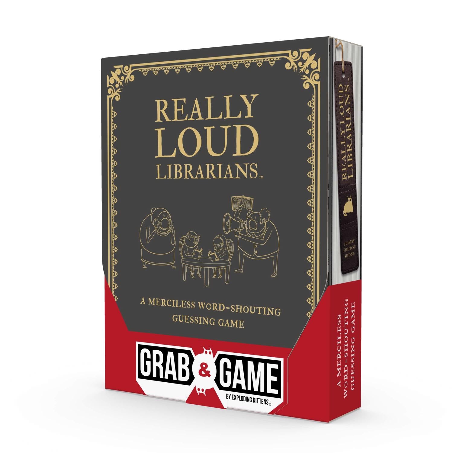 Exploding Kittens Really Loud Librarians Grab & Game - Case of 8