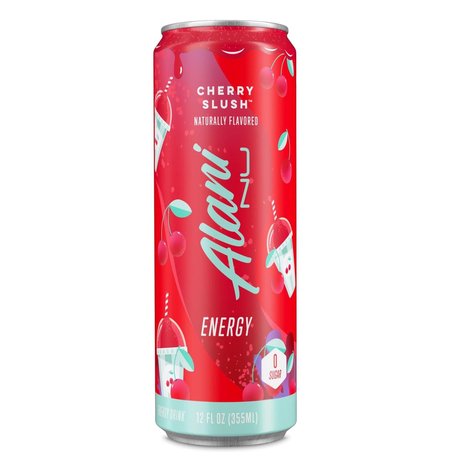 Alani Nu Cherry Energy Drink 12 fl. oz. - Case of 24