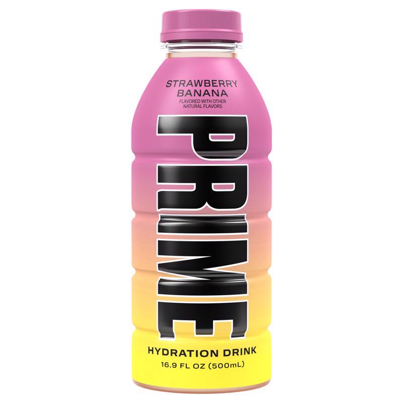 PRIME HYDRATION - Prime Hydration Banana/Strawberry Beverage 16.9 oz 1 pk - Case of 12