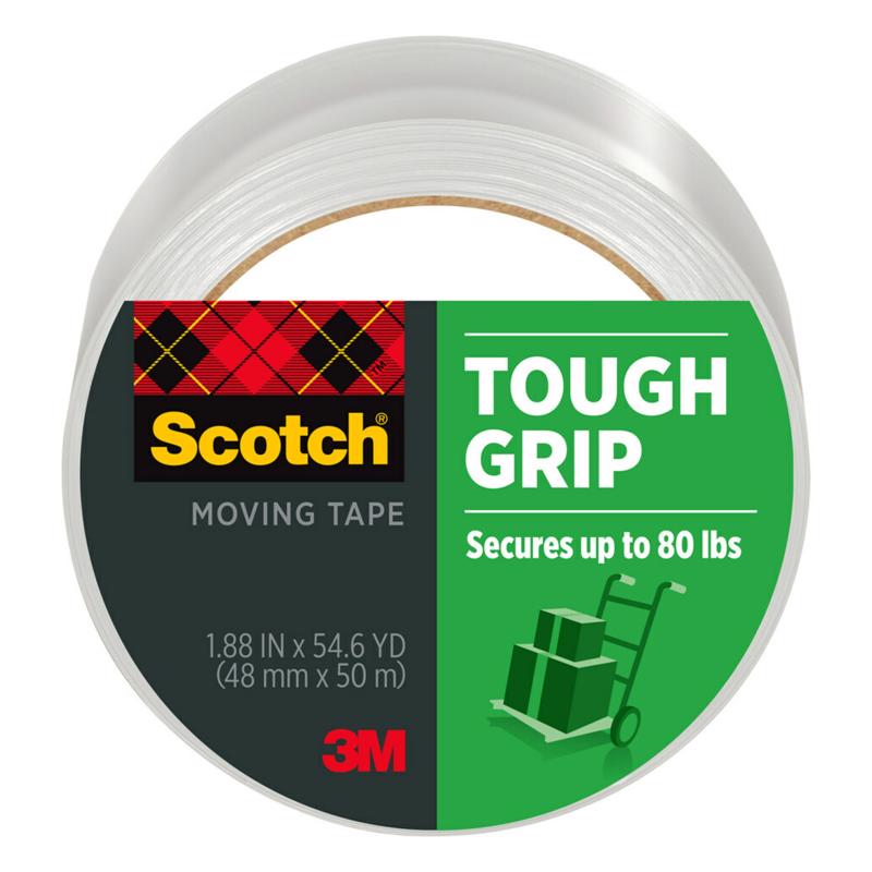 SCOTCH - Scotch Tough Grip 1.88 in. W X 54.6 yd L Moving Tape