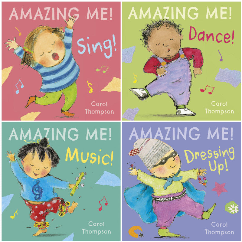CHILD'S PLAY BOOKS - Amazing Me! Board Books Set, Set of 4