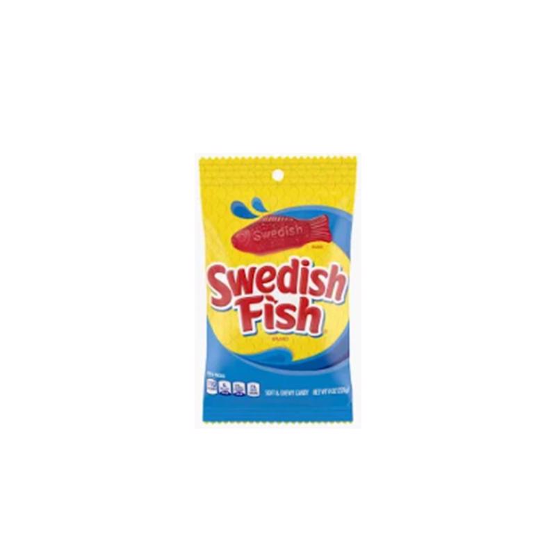 SWEDISH FISH - Swedish Fish Lingonberry Candy 8 oz - Case of 12