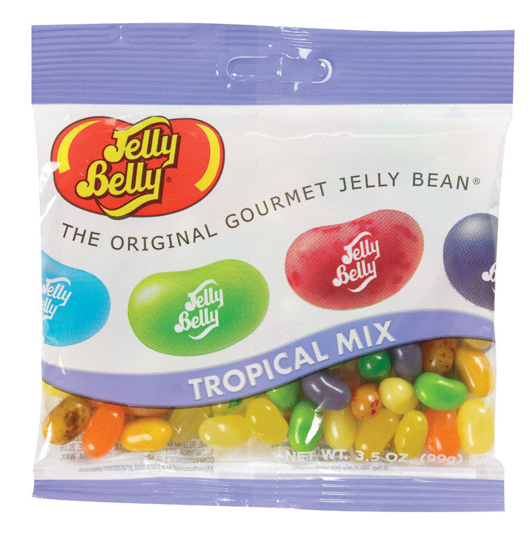 JELLY BELLY - Jelly Belly Tropical Mix Jelly Beans 3.5 oz - Case of 12