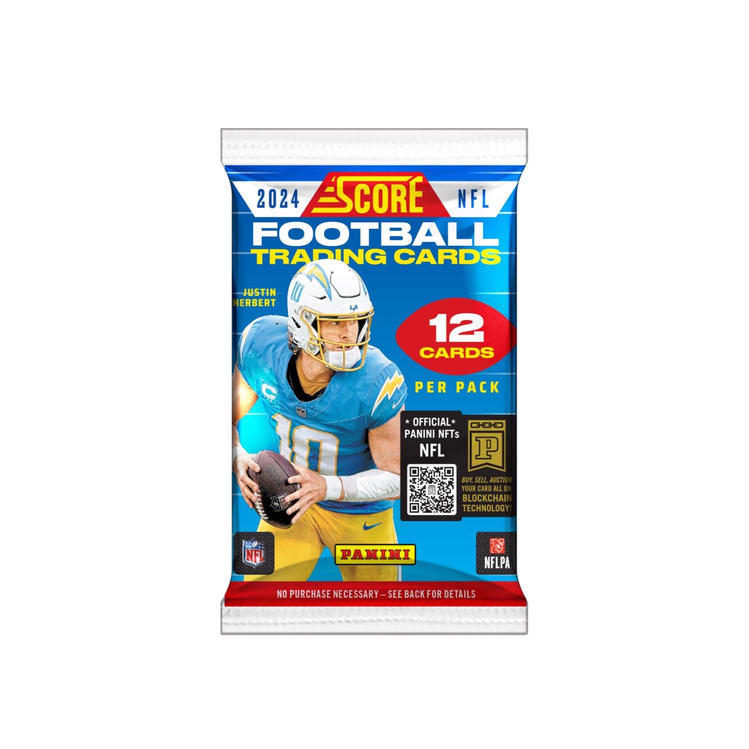 Panini NFL 2024 Score Football Single Pack Trading Cards - Case of 24